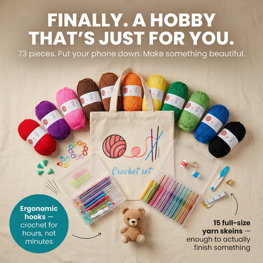 FIRSTLOOP Crochet Starter Kit